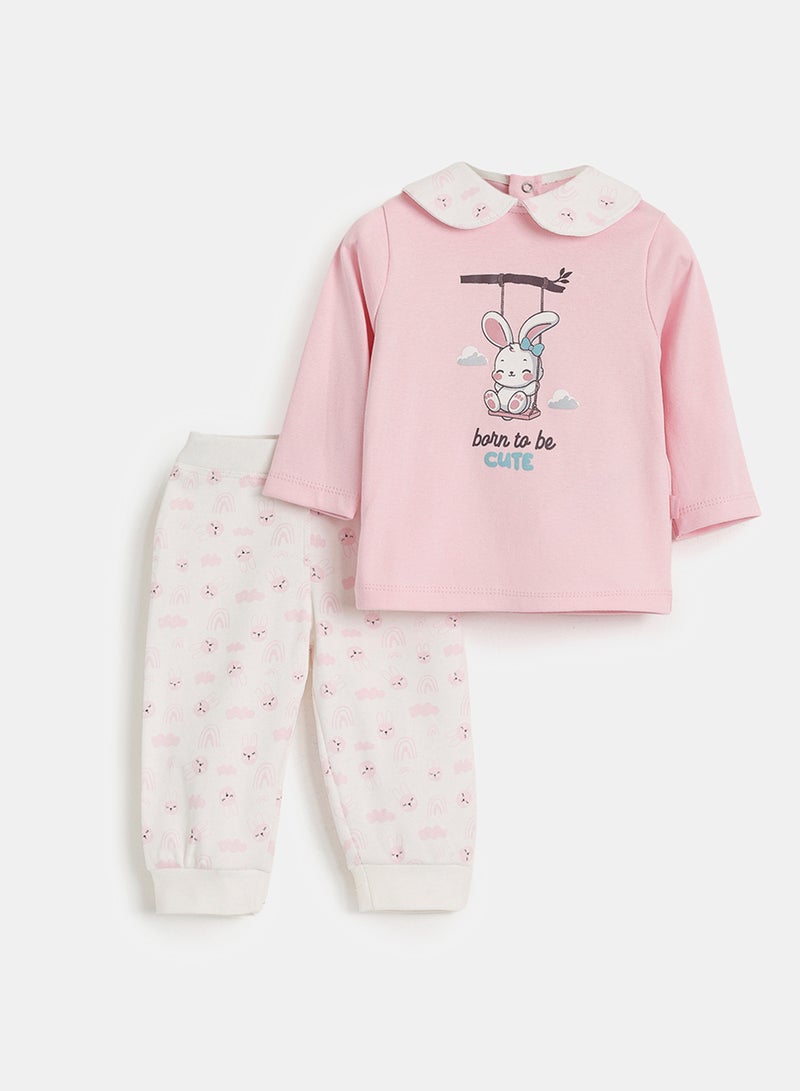 Junior Baby Girls Pyjama Set - Image 4
